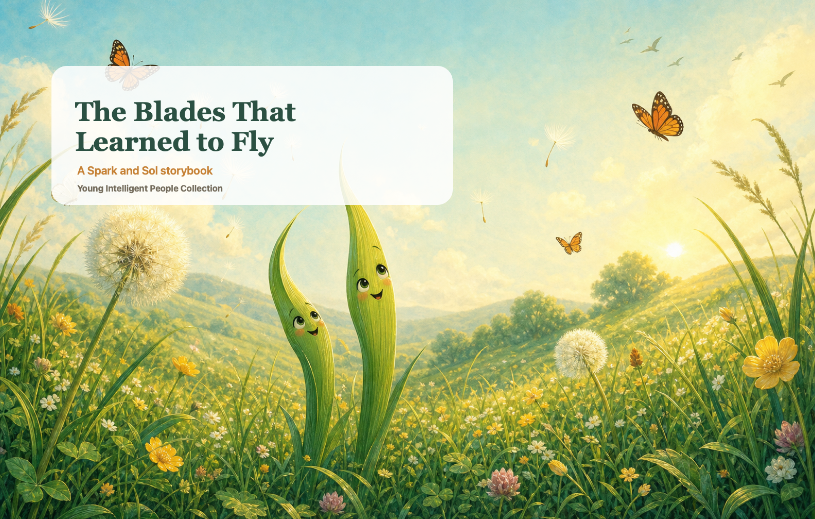 The Blades That Learned to Fly redesigned cover