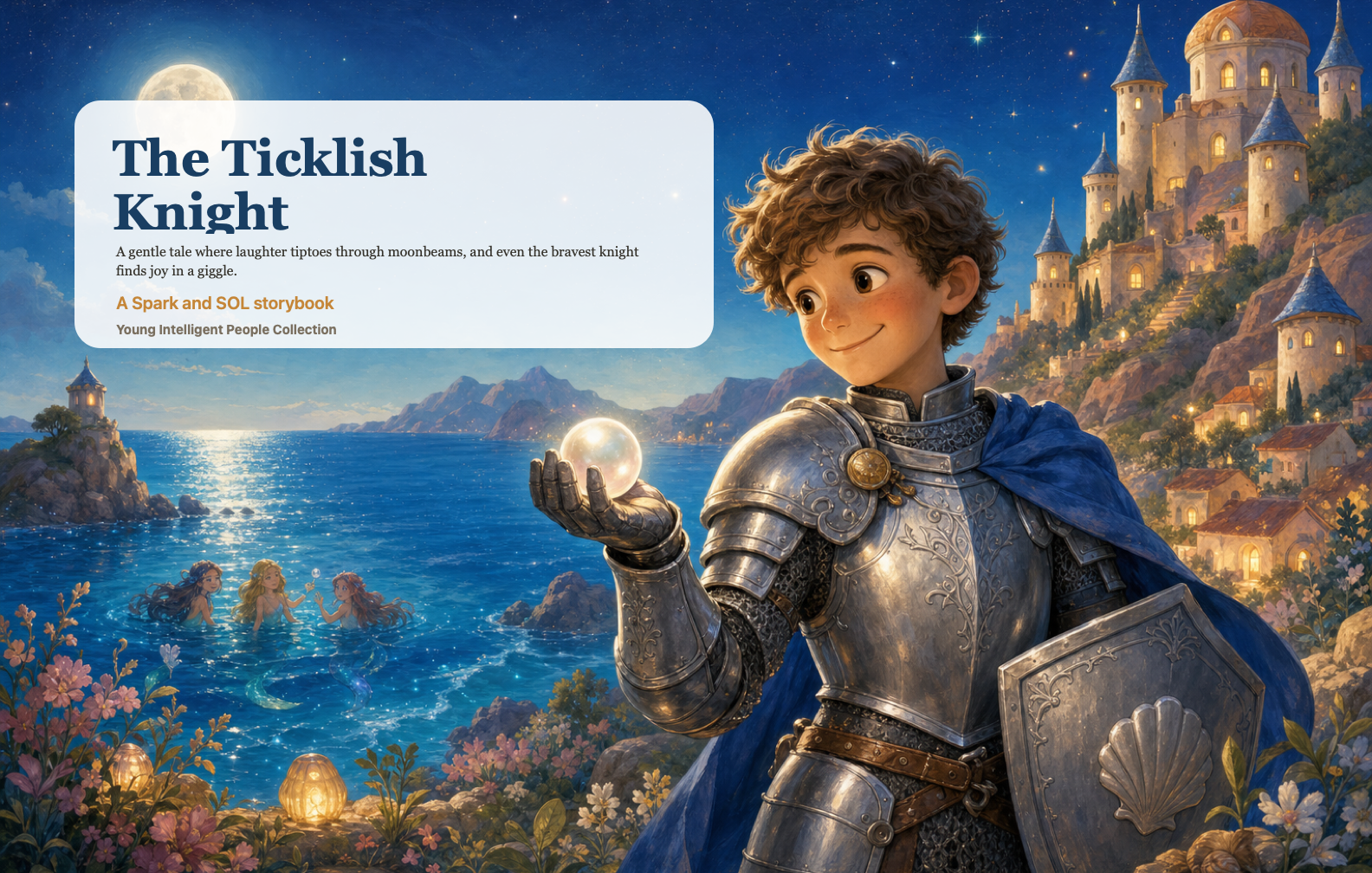 The Ticklish Knight redesigned cover
